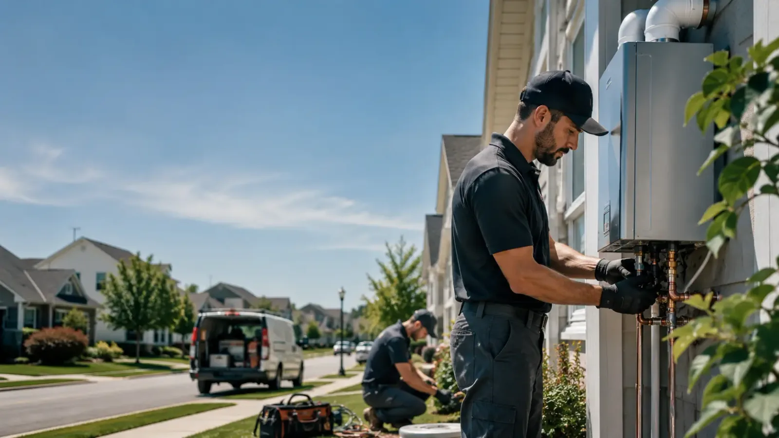 Tankless Water Heater Installation in Marshallberg, NC